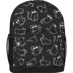 Рюкзак шкільний Bagland Шкільний рюкзак Funny Cats 17 л 533662 для хлопчиків , підлітковий
