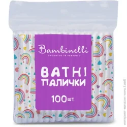 Bambinelli Ватні палички 100 шт. (м'яка)