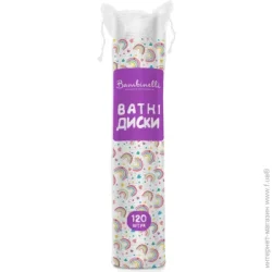 Bambinelli Ватні диски 120 шт. (м'яка)