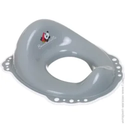 Сидіння Bambinelli Накладка дитяча на унітаз сірий з резинкою 39x30x13.5 см