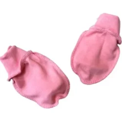 Рукавички Bambinelli Царапки 56 р коралловый