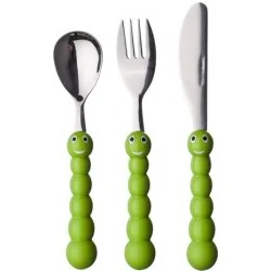 Набір дитячих приладів Banquet Гусеница 3шт. (41WF1613PCS)