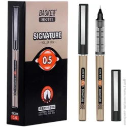 Baoke Ручка-ролер 0.5 мм чорна Signature (BK111-black)