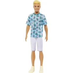 Кукла Barbie Кен Модник в футболке с кактусами (HJT10)