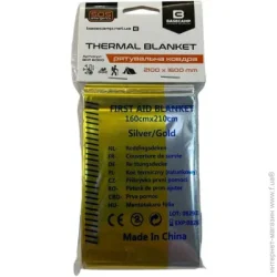 Спасательное термоодеяло Basecamp Thermal Blanket ковдра рятувальна 210*160 (60100)