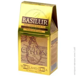 Basilur Чай чорний Чайний Острів Цейлон Золотий 100 г