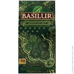 Basilur Чай зеленый Восточная коллекция Марокканская мята 100 г