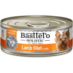 Консерви Basttet`O Консерва Holistic шматочки філе ягняти в желе 85 г