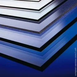 Bauglas Fsx Полікарбонат монолітний 2УФ антивандальний 4 мм 1000x2050 мм прозорий