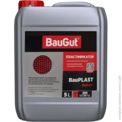 Baugut Пластификатор BauPLAST Beton 5 л