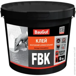 Baugut Клей універсальний монтажний FBK 6 кг