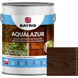 Bayris Лазурь Aqualazur Коричневый мат 10 л