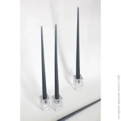 BB Candles Набор свечей black 45 см 4 шт.