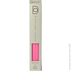  BB Candles    neon pink 12 .