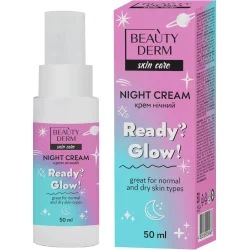 Beauty Derm Крем для лица ночной Ready?Glow 50 мл