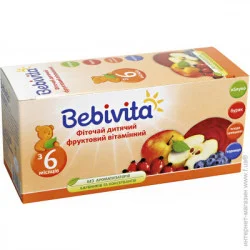 Чай Bebivita Чай Фруктовий вітамінний 30 г 4820025490756