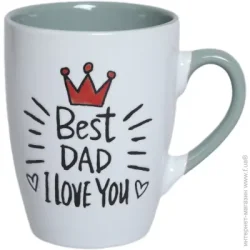 Чашка Bella Vita Чашка Best Dad 310 мл - керамика