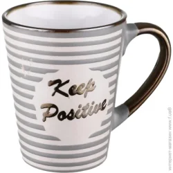 Bella Vita Чашка Keep Positive 300 мл кераміка