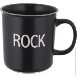 Bella Vita Чашка Rock 650 мл черная