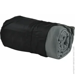 Плед Bergamo Плед флісовий у чохлі Warm 150x180 см сірий поліестер