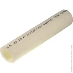 Berkeplastik Труба полипропиленовая білий PP-R 25 мм PN 20