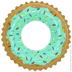 Надувной круг для плаванья Bestway Sweet Donut от 10 лет 91 см (36300)