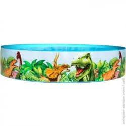 Бассейн каркасный Bestway Dinosaur Детский 183х38 см (55022)