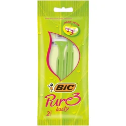BIC Верстати одноразові Pure 3 Lady 2 шт.