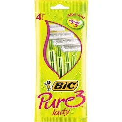 BIC Pure 3 Lady 4шт.