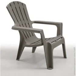Садовий стілець Bica Maryland 88x73x80 см сіро-бежевий