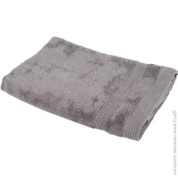 Полотенце для рук и лица, душевое (банное) Biltex Полотенце махровое BAMBOO 70x140 см темно-серый