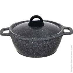 Кастрюля Biol Гранит Грей 3.6л (К406РС)