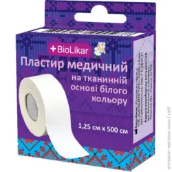 Biolikar Пластир медичний 1,25 х 500 см
