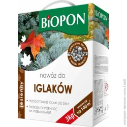 Biopon Добриво мінеральне осіннє для хвойних рослин 3 кг