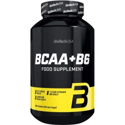 Аминокислота Аминокислота BioTech Аминокислоты BCAA +  B6 без вкуса 100 капс.