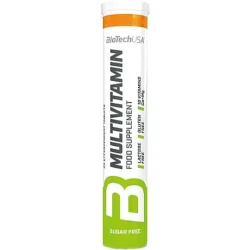 Мультивітамінний комплекс BioTech Вітамінно-мінеральний комплекс Multivitamin Effervescent tablets 20 шт. / Уп.