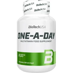 Мультивітамінний комплекс BioTech Добавка харчова Вітаміни та мінерали One a Day 100 шт. / Уп.