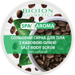 Скраб (пилинг) Bioton Скраб для тела солевой с кофейным маслом 250 мл