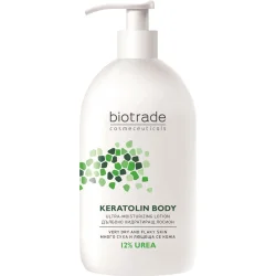 Biotrade Лосьон для тела KERATOLIN увлажняющий с 12% мочевины с мягким кератолитическим эффектом 400 мл