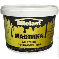 Bitelast Мастика битумная фундаментная 3,5 кг