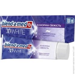 Паста Blend-A-Med 3D White. Классическая свежесть 100мл (8006540792896)