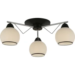Blitz Люстра потолочная 3x60 Вт E27 черный 1808-43