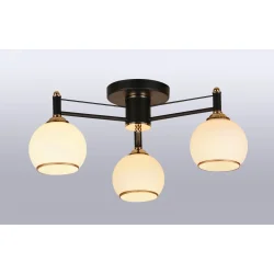 Blitz Люстра потолочная 3x60 Вт E27 черный 1809-43