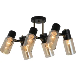 Blitz Люстра потолочная 6x40 Вт E14 черный 8220-46
