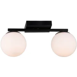 Blitz Люстра потолочная Melange 2x40 Вт E14 черный 5176-42