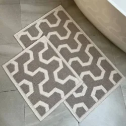 Килимок Bluenity Набір килимків з бавовни Dome 100х60 см, 50х60 см,