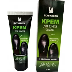 Blyskavka Крем д/взуття 75 мл з аплікат. безбарвний (4820055140287)