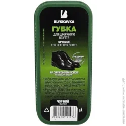 Blyskavka Губка широкая чорна черный
