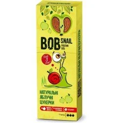 Натуральні цукерки Bob Snail 30г, яблуко