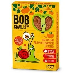 Натуральные конфеты Bob Snail 60г, яблоко/тыква